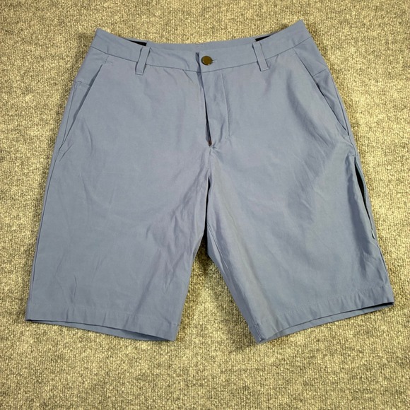 lululemon athletica Other - Lululemon Commission Shorts Mens 32 Blue Gray 9" Stretch Chino Golf